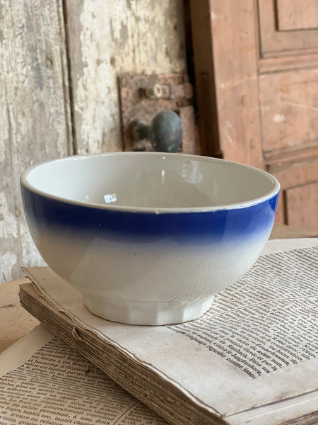 Rustic French Ombre Cafe au Lait bowl
