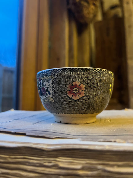 Antique Hand Painted Bowl