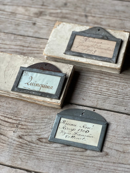 Vintage French Wine Tags