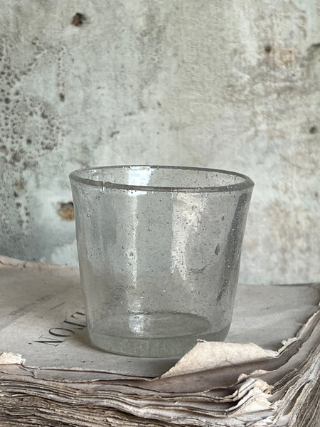 Vintage Blown Glass French Tealight Holders