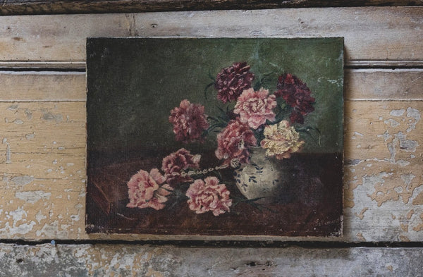 Floral Oil on Canvas