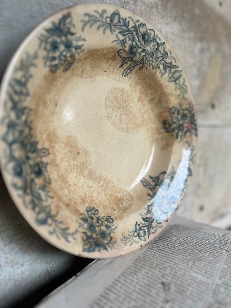 Vintage Crazed Dish