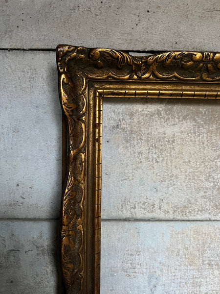 Gorgeous Vintage Antique Gold Wooden Frame
