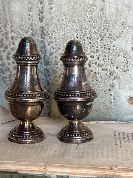 Antique French Salt & Pepper Set