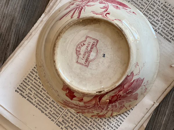 French Transferware Bowl