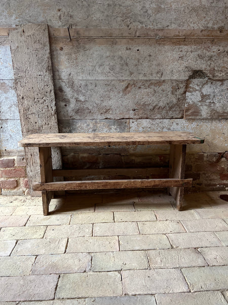 Rustic French Bench