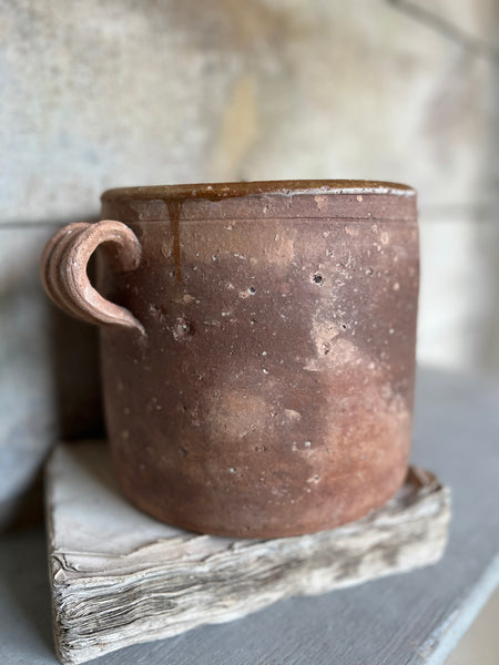 Handled French Jar Medium
