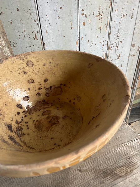 French Earthenware Mixing Bowl
