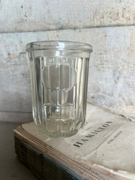 Decorative Vintage French Jam Jar