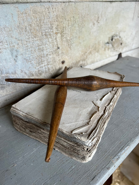 Large Antique Bobbins