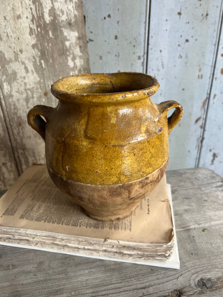 Antique French Confit Jar Small