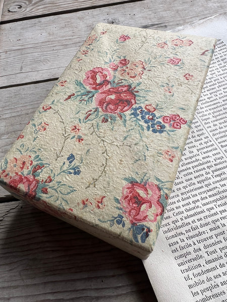 Vintage French Paper Cosmetic Box