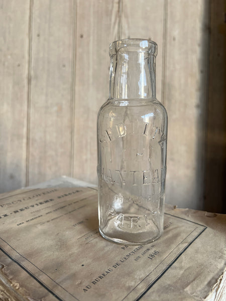 Vintage Glass Branded Bottle