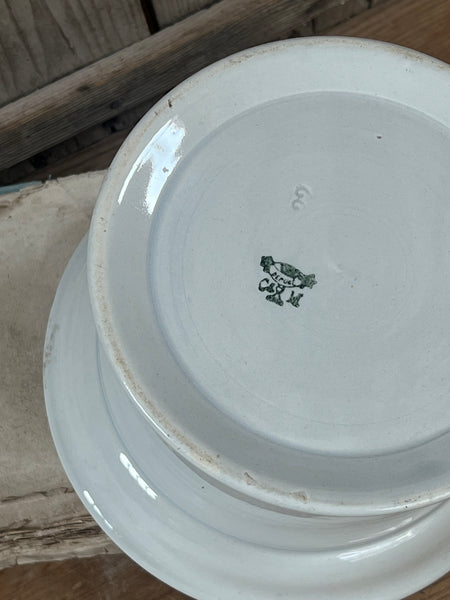 French Creil Et Montereau Pot