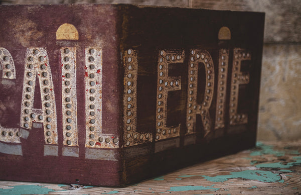 Vintage French Hardware Store Sign