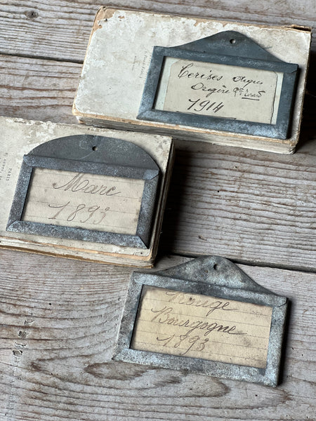 Vintage French Wine Tags