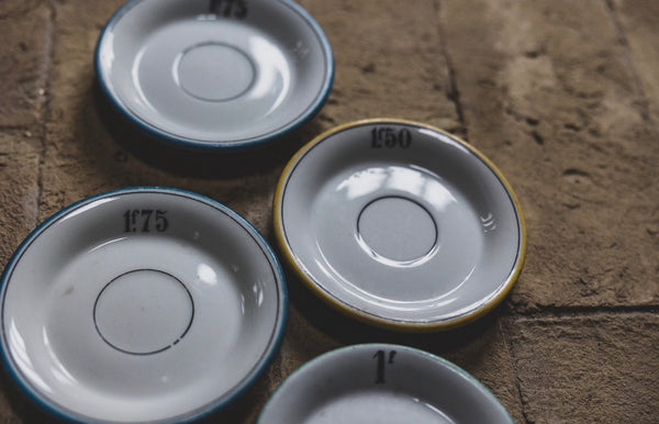 French Vintage Crudite Dishes