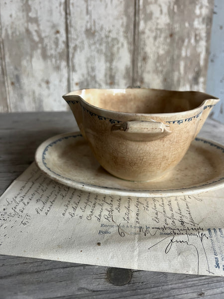 Vintage French Sauce Dish