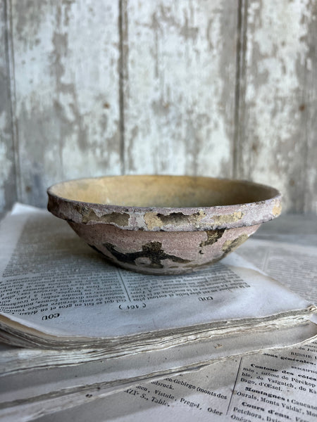 Antique Earthenware Bowl from Provence