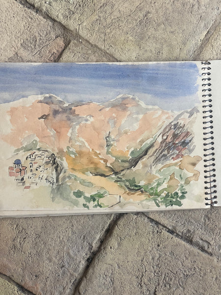 Sweet Vintage French Sketchbook