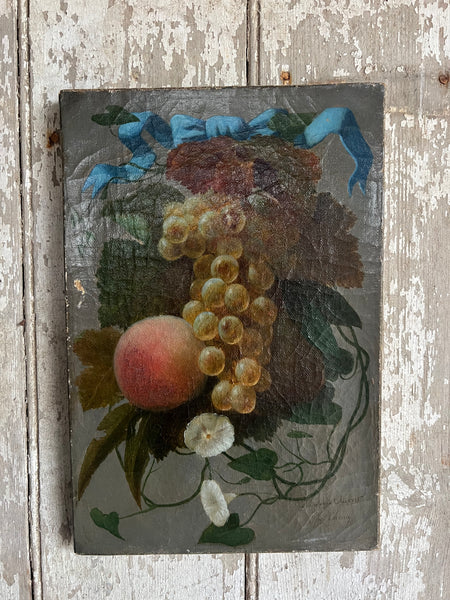 Antique Oil Painting on Canvas