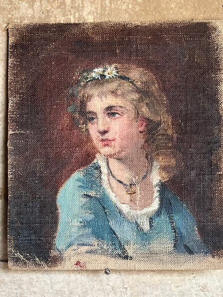 Sweet Canvas French Portrait