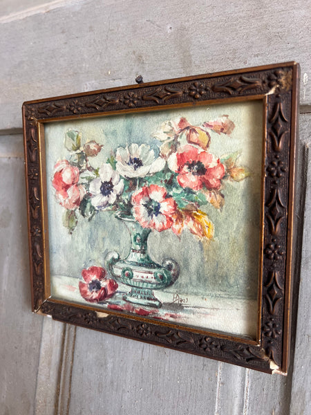 Sweet French Watercolour Painting