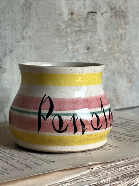 Vintage Crazed Penelope Cup