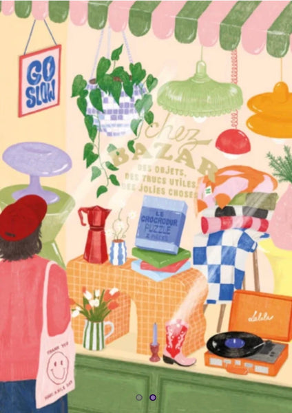 Window Shopping - 100-piece mini puzzle