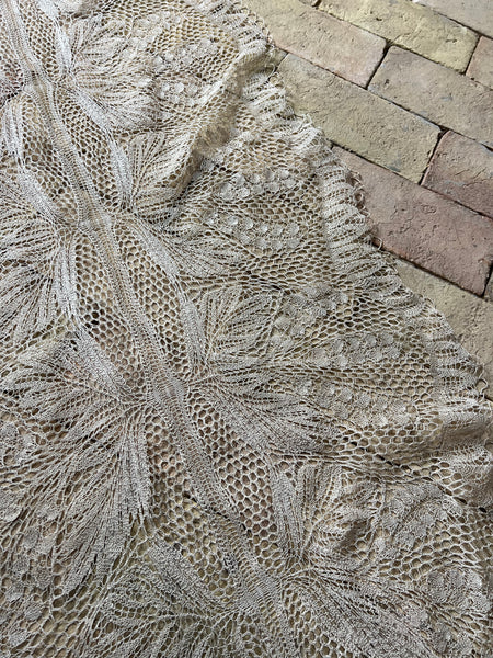 Vintage French Lace Table Runner