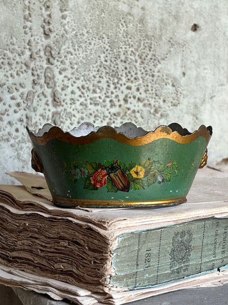 Sweet Vintage Metal Dish