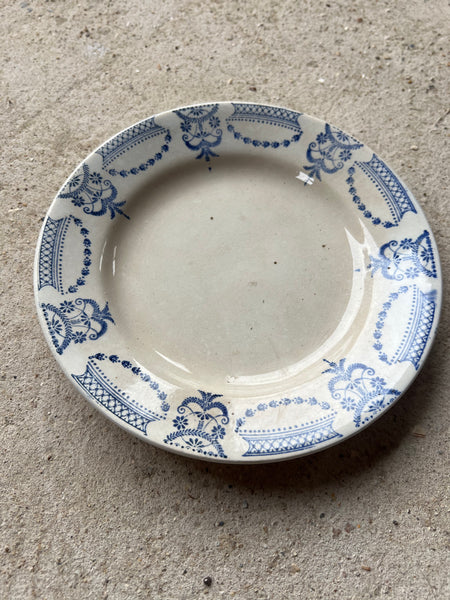 Sweet French Transferware Plate