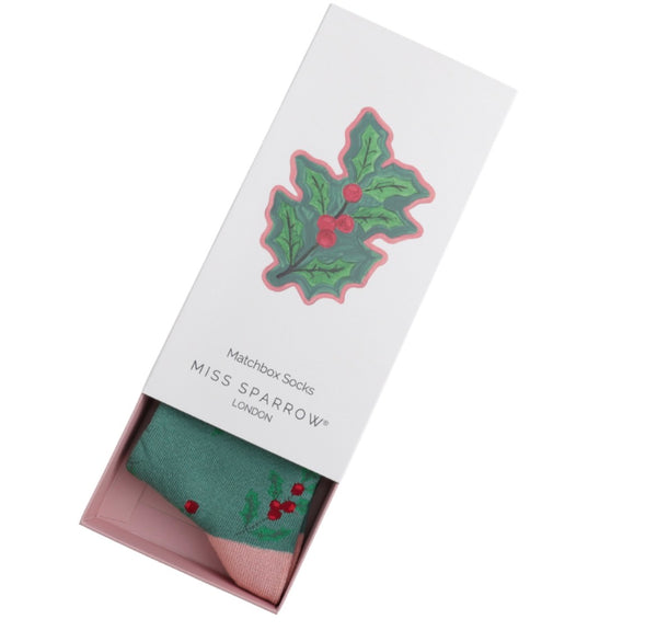 Women’s Matchbox Socks Holly Sprigs