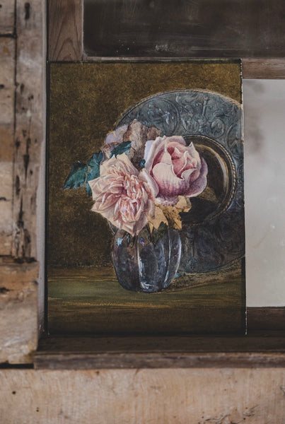 Sweet Antique Water Colour 1886