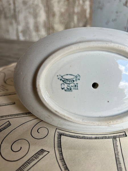 Small Creil et Montereau Vintage Souperie