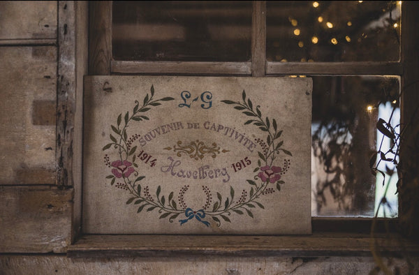 Embroidered World War 1 Souvenir of Captivity