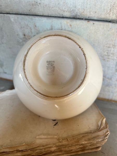 Large Rustic Digoin Cafe Au Lait