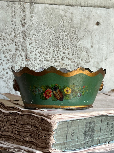 Sweet Vintage Metal Dish