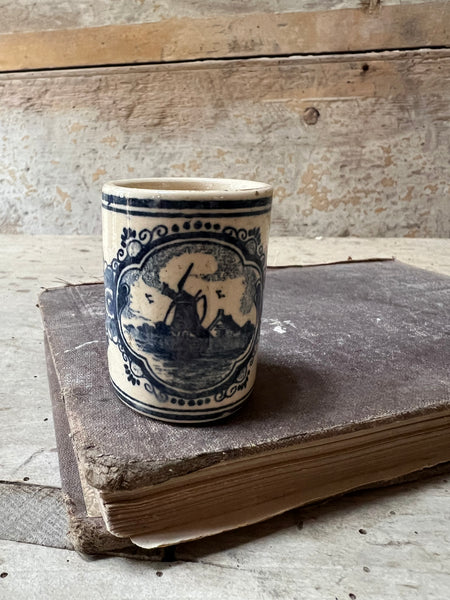 Sweet Little Delft Pot