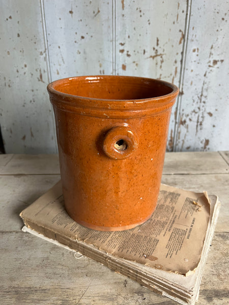 Antique Handled Preserves Pot