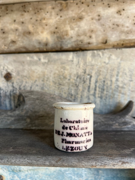 Small Vintage Apothecary Jar