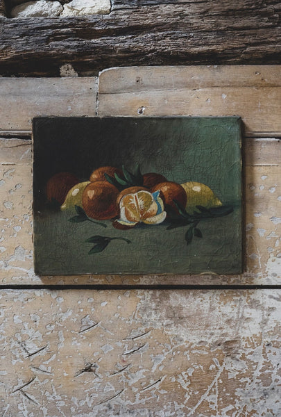 French Fruit Oil Painting on Canvas
