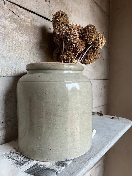 Large French Stoneware Jar