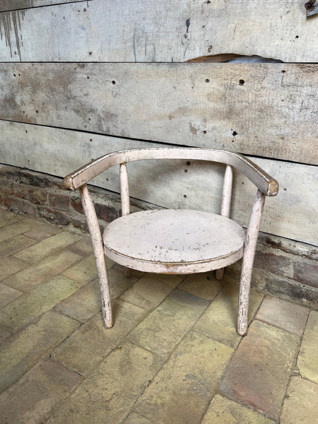 Sweet Chippy Paint Vintage French Child’s Chair
