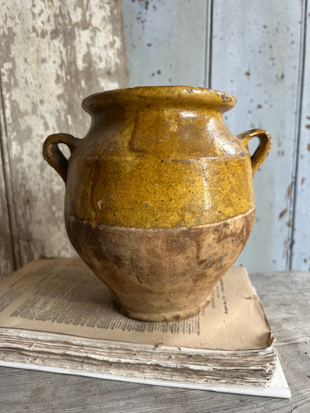 Antique French Confit Jar Small