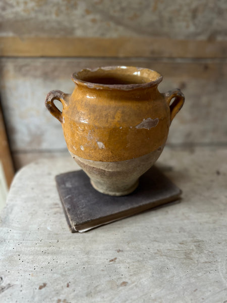 Antique French Confit Jar Small