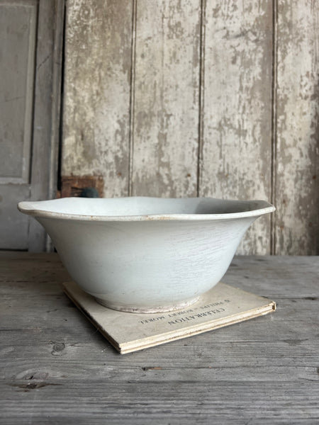 Large Beautifully Crazed French Bowl