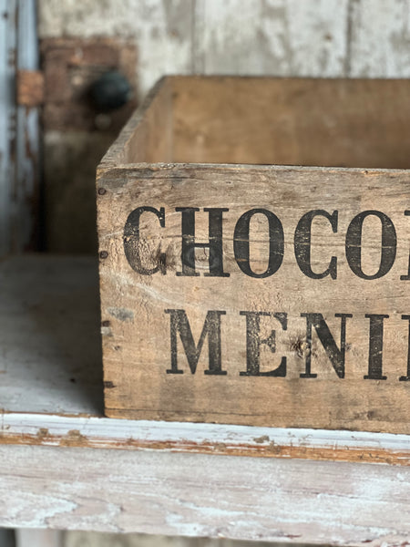 Vintage Chocolat Menier Crate