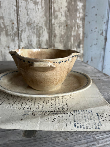 Vintage French Sauce Dish
