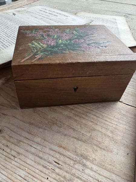 French Painted Box